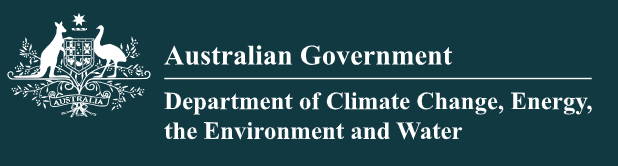 Department of Climate Change, Energy, the Environment and Water logo