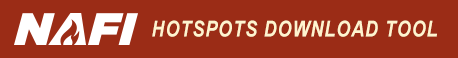 NAFI's hotspots download tool logo